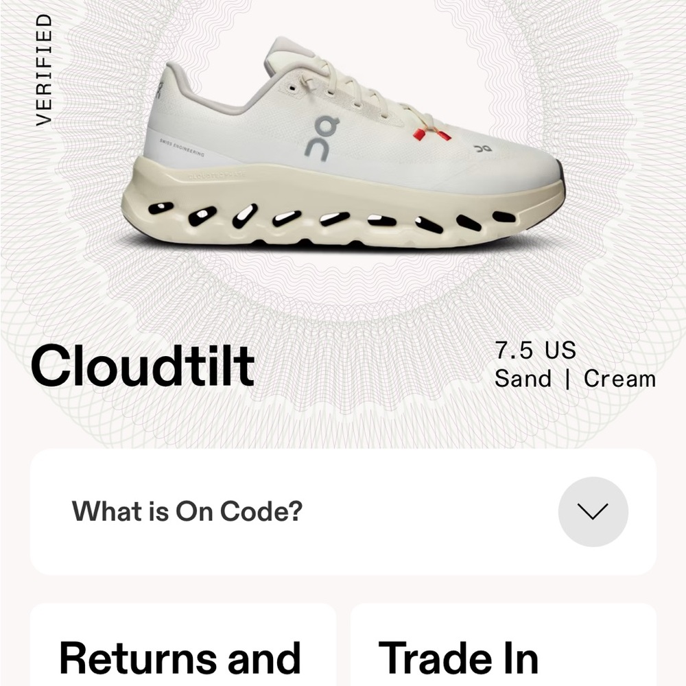 On Cloud Cream and Red Sneakers